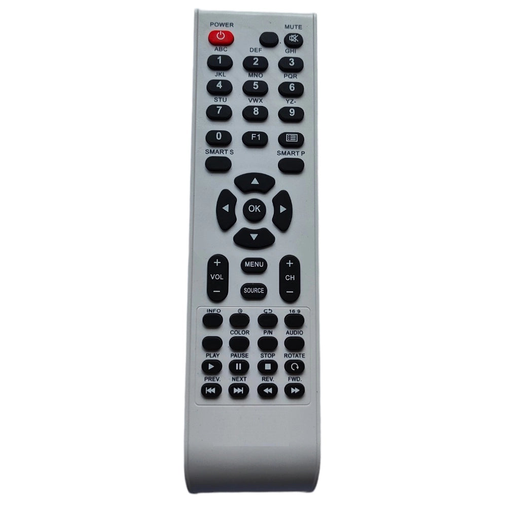 Generic LCD/LED Remote No. RCA06, Compatible with Vu LCD/LED TV Remote Control (Exactly Same Remote will Only Work)