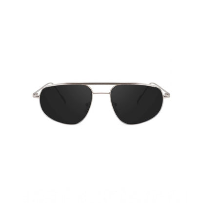 Generic Classic Unisex UV400 Protection Sunglasses (Silver)