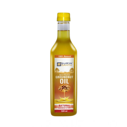 Generic Surya Ganth Cold Pressed Groundnut Oil (Natural Sedimentation)