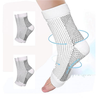 Generic 3_Pair Set Unisex Casual Cotton Printed Ankle Length Support Socks (Multicolor)
