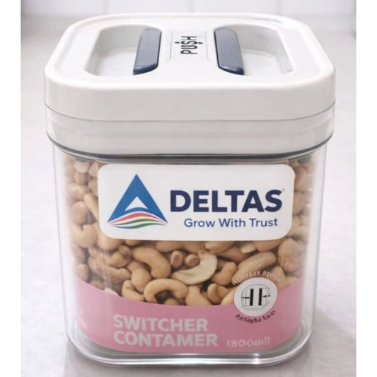 Generic Pack of 1 Switchers Airtight Storage Container Set 500 ML (White)
