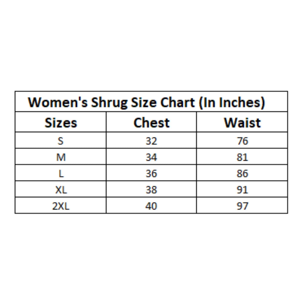 Generic Women's Chiffon Printed Short Sleeves Shrug (White - Purple)
